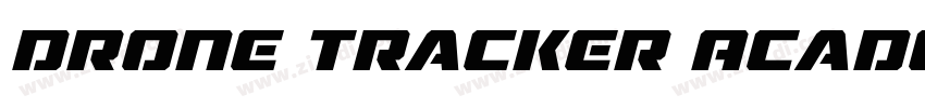 Drone Tracker Academ字体转换